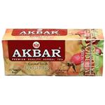 دمنوش رزهیپ و چای هیبیسکوس اکبر 25 عددی Akbar Rosehips Herbal Tea