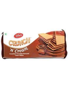 ویفر شکلاتی تیفانی 135گرمی Tiffany Crunch ‘n’  Chocolate Cream Wafers