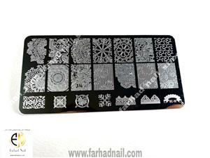 شابلون فلزی ناخن BC10