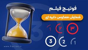 فوتیج شمارش معکوس دایره ای