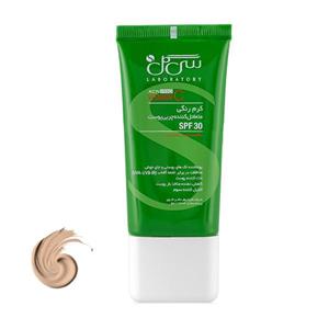 کرم ضد آفتاب رنگی سی گل SPF30 مدل N01 مناسب انواع پوست حجم 40 میلی لیتر