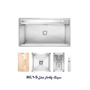 سینک ظرفشویی استیل متا مدل M90S توکار