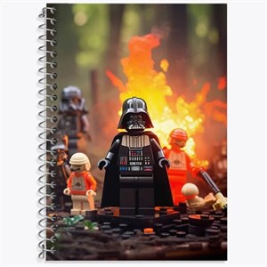 دفتر لغت 50 برگ خندالو طرح جنگ ستارگان (Star Wars) کد F1768