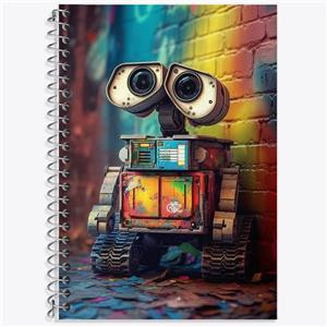 دفتر لغت 50 برگ خندالو طرح وال ای (WALL-E) کد F1961