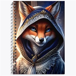 دفتر لغت 50 برگ خندالو طرح روباه کد F926