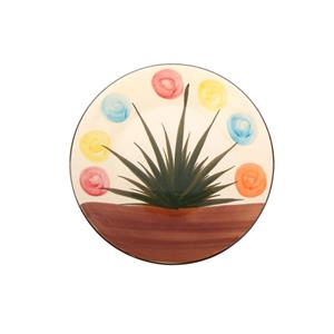 بشقاب سفالی آرانیک مدل غذاخوری شش پارچه کد 1000200099