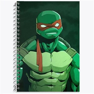 دفتر لغت 50 برگ خندالو طرح لاکپشت های نینجا کد F217