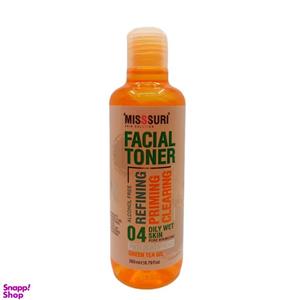 تونر صورت میسوری مدل روغن بابونه حجم 260 میلی لیتر