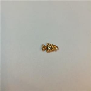 پلاک طلا اسپورت طرح ماهی زنانه مردانه کد 030