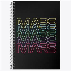 دفتر لغت 50 برگ خندالو طرح Mars کد N823