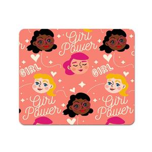 ماوس پد مدل قدرت دخترانه girl power کد 043