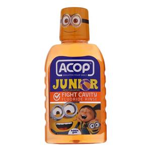 دهان شویه کودک اکوپ مدل JUNIOR ANTI CAVITY حجم 300 میلی لیتر
