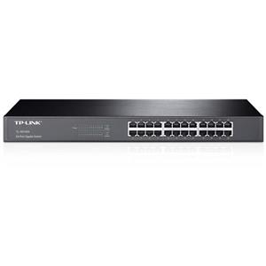 سوییچ 24 پورت گیگابیتی و رکمونت تی پی-لینک مدل TL-SG1024 TP-LINK TL-SG1024 24-Port Gigabit Rackmount Switch