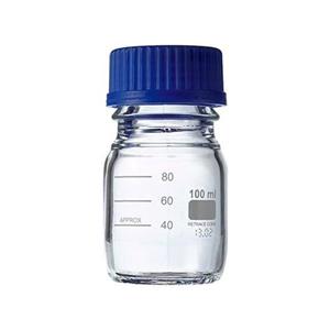 بطری آزمایشگاهی مدل پیچدار ظرفیت 100 میلی لیتر