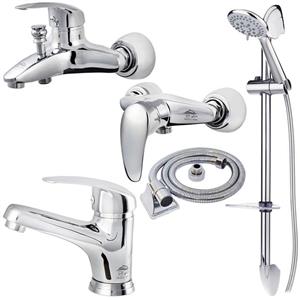 ست شیرآلات دزلی مدل اسپانیایی BZ مجموعه 5 عددی