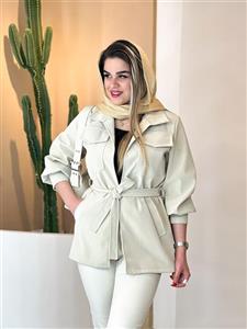 کت چرم عروسکی زنانه 120401