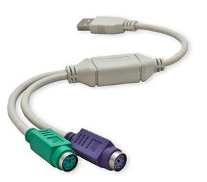 تبدیل USB به PS2 دو پورت (موس و کیبورد) 