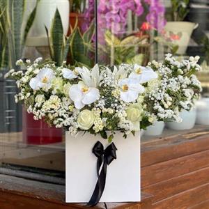 سبد گل برای تسلیت 3018