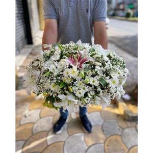 سبد گل برای همدردی تسلیت e14