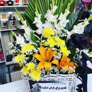 سبد گل برای عرض تسلیت e67