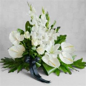 سبد گل برای همدردی و تسلیت e45