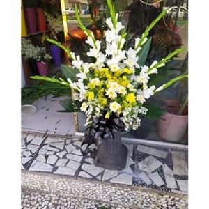سبد گل تسلیت پدربزرگ e108
