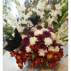 سبد گل کوچک برای تسلیت e98