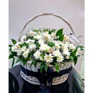 مدل سبد گل برای تسلیت e97