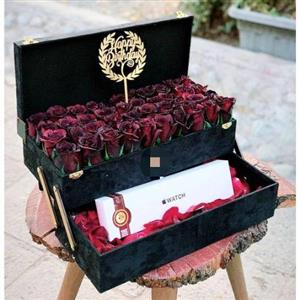 باکس گل رز برای تولد 3212