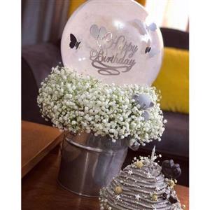 باکس گل و بادکنک برای تولد 8308