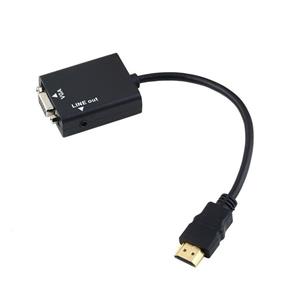 تبدیل HDMI به VGA با کابل صدا و برق لمونتک 