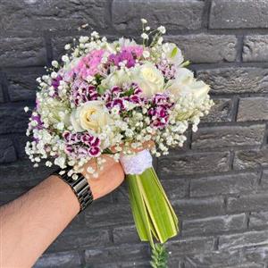 دسته گل مناسب بله برون 2665