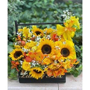 سبد گل کادو برای دختر 3256
