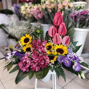 سبد گل برای همکار جهت بازنشستگی 3369