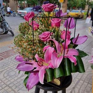 سفارش سبد گل از بازار گل 3470