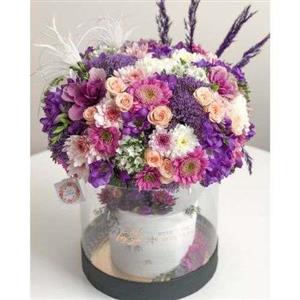 باکس گل و کیک و بادکنک 8094