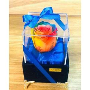 باکس شیشه ای گل رز جاودان a1040