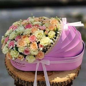 باکس گل طرح گهواره d56