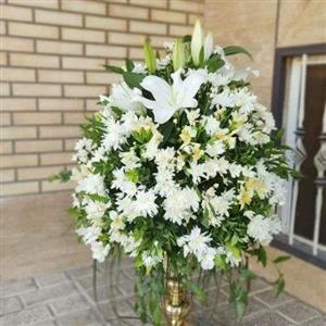 جام گل خواستگاری سفید 9054