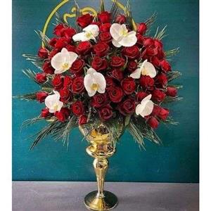 جام گل نامزدی رز قرمز 9160