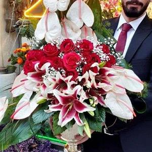 جام گل نامزدی رز 9159