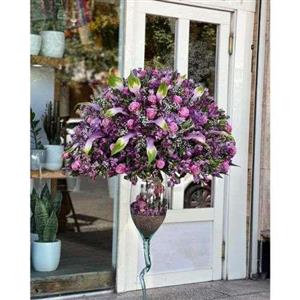 جام گل بله برون شیشه ای 9094