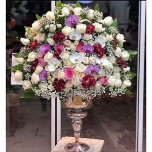 جام گل خواستگاری گل رز 9068