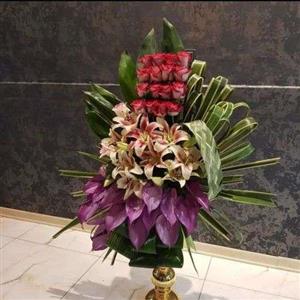 جام گل عقد محضری قرمز 9134