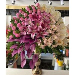 جام گل بله برون عروس 9098