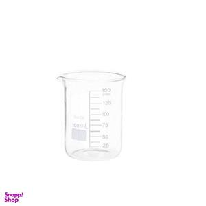 بشر آزمایشگاه مدل beaker ظرفیت 150 میلی لیتر