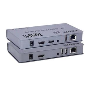 سوییچ  2 پورت HDMI KVM EXTENDER  نت پیل مدل KVEX200 بسته دو عددی