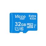 کارت حافظه‌ microSDHC ویکومن مدل EXTRA 433 کلاس 10 استاندارد  UHS-I U1 سرعت 65MBps ظرفیت 32 گیگابایت