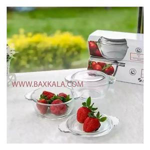 ظرف نگهدارنده پاشاباغچه مدل بیسیک کد 97343 بسته 2 عددی