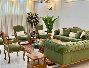 مبل کلاسیک مدل فرانسوی 8 نفره کد 32
